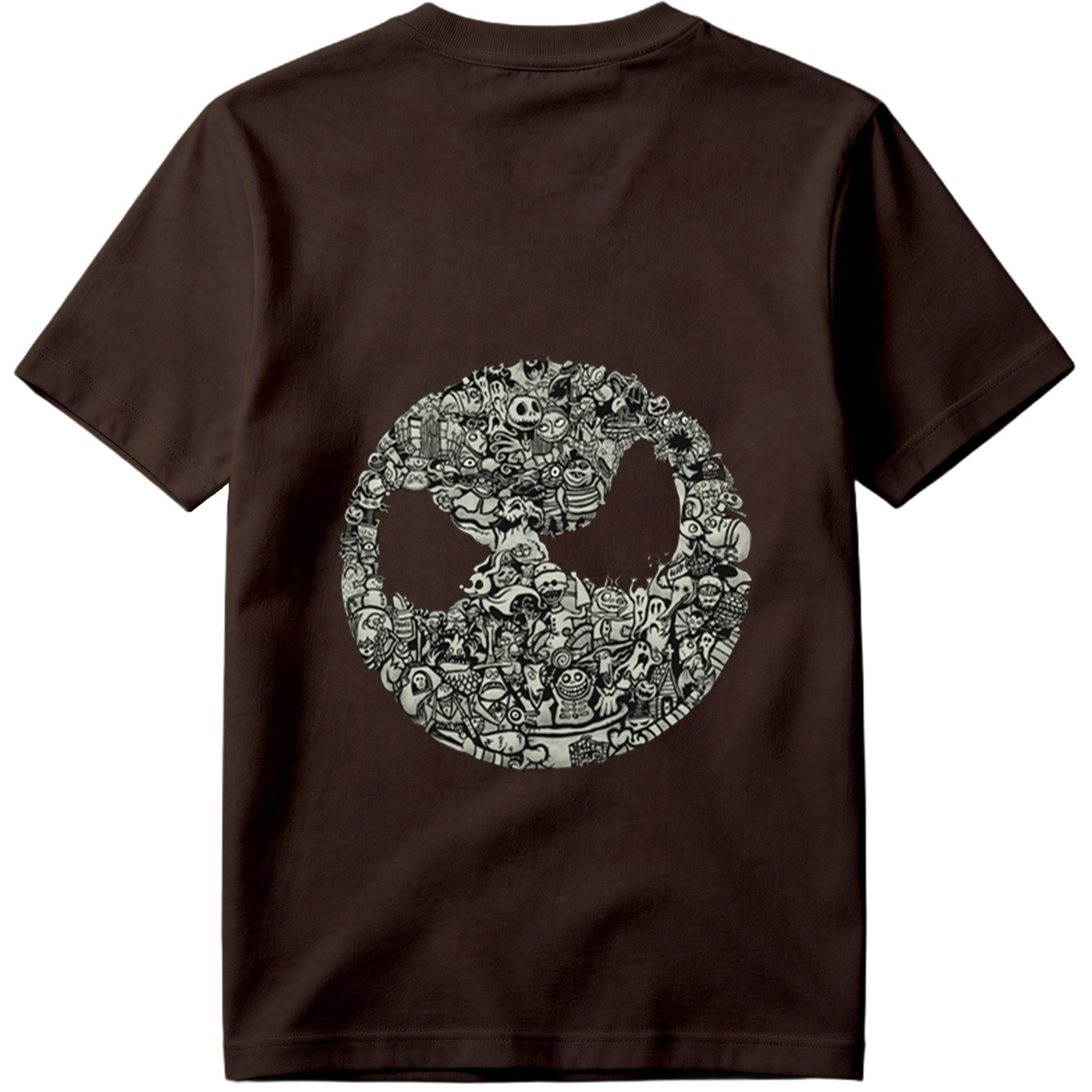 Tim Burton's Nightmare Before Christmas Character Collage - Tee
