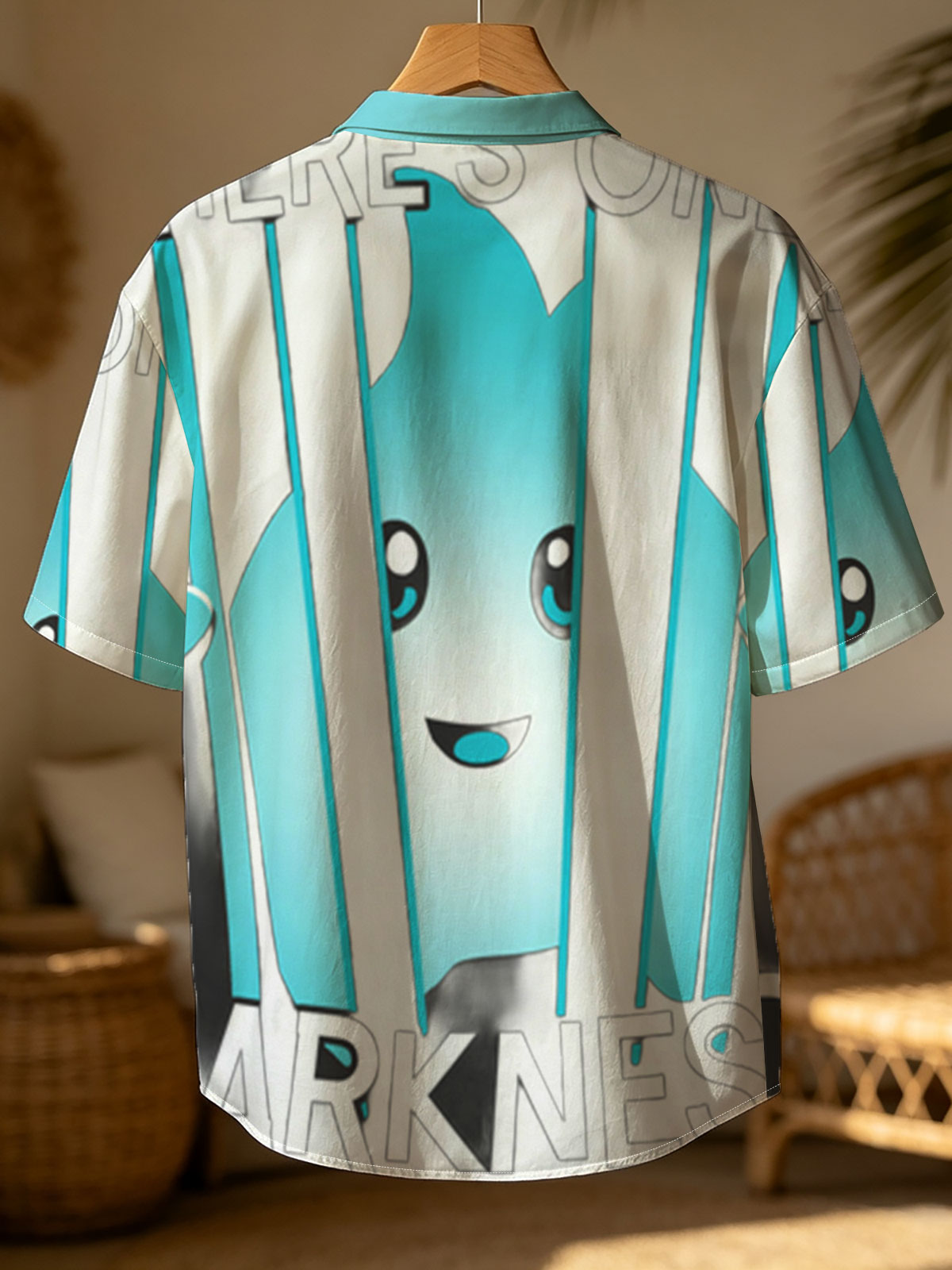 There's Only Darkness: Blue Character Behind Bars -  Shirt