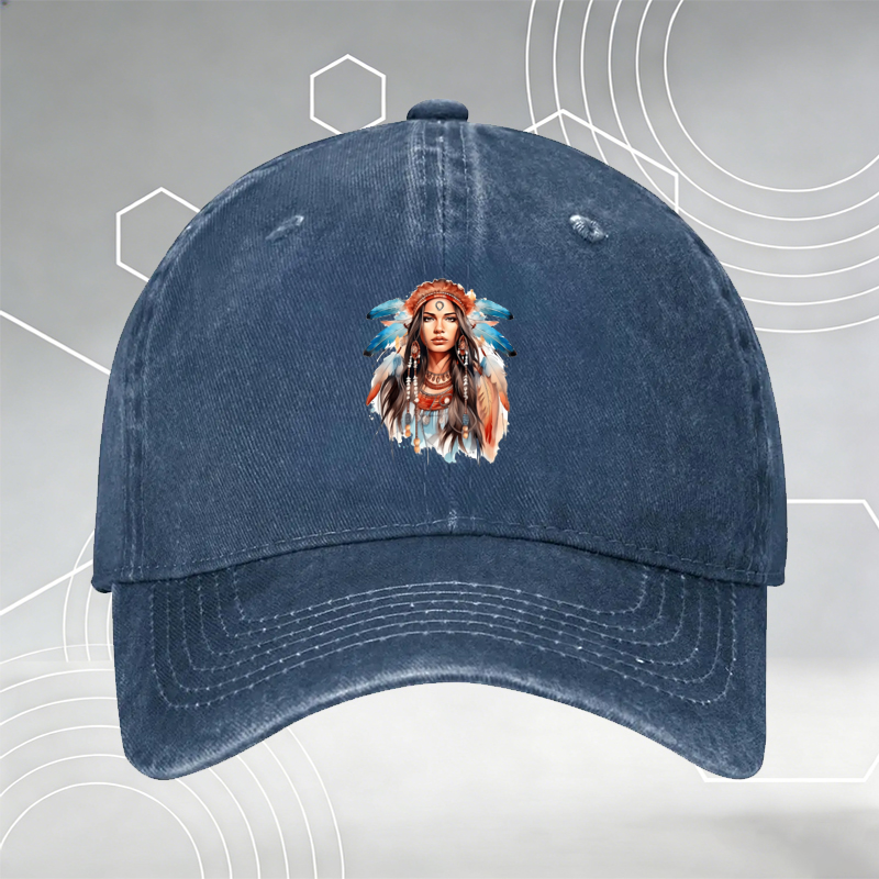 New Baseball Cap with Cute Guinea Pig in Pink Car Print 
