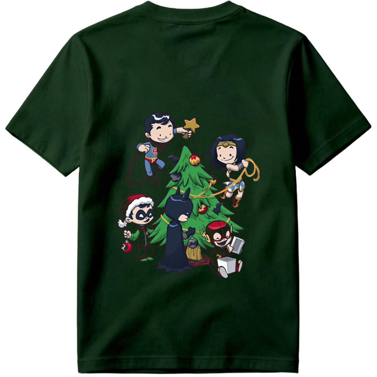 DC Super Heroes Christmas Celebration - Tee