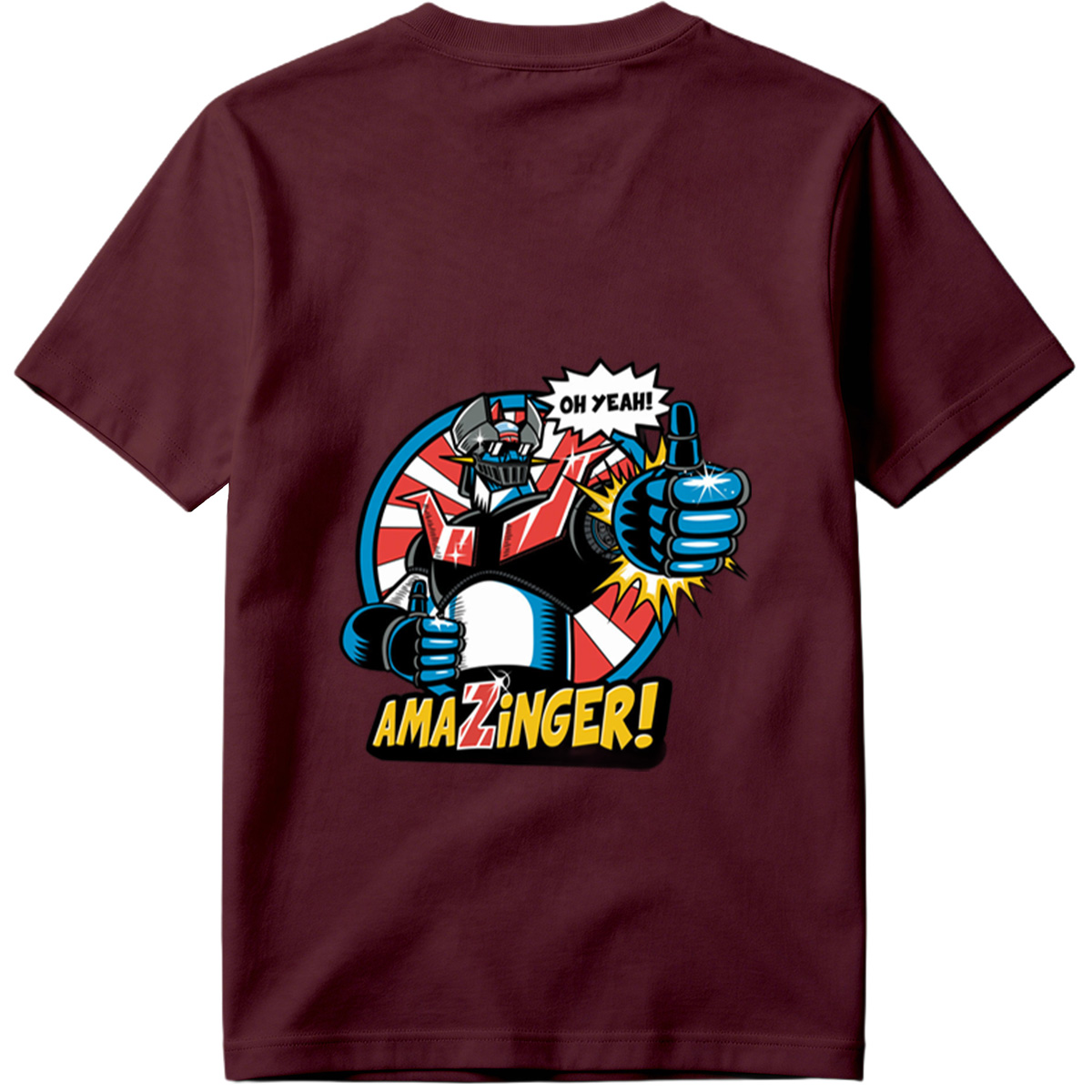 Amazinger! - Robot Hero with Thumbs Up - Tee