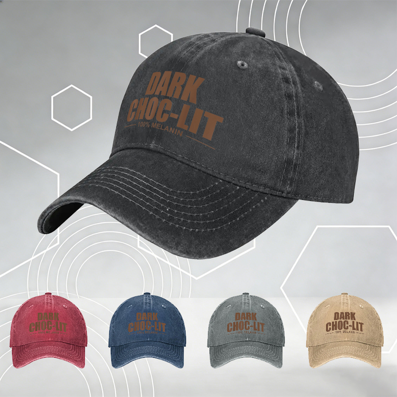 New Baseball Cap with Mouse Eating Cheese Print 