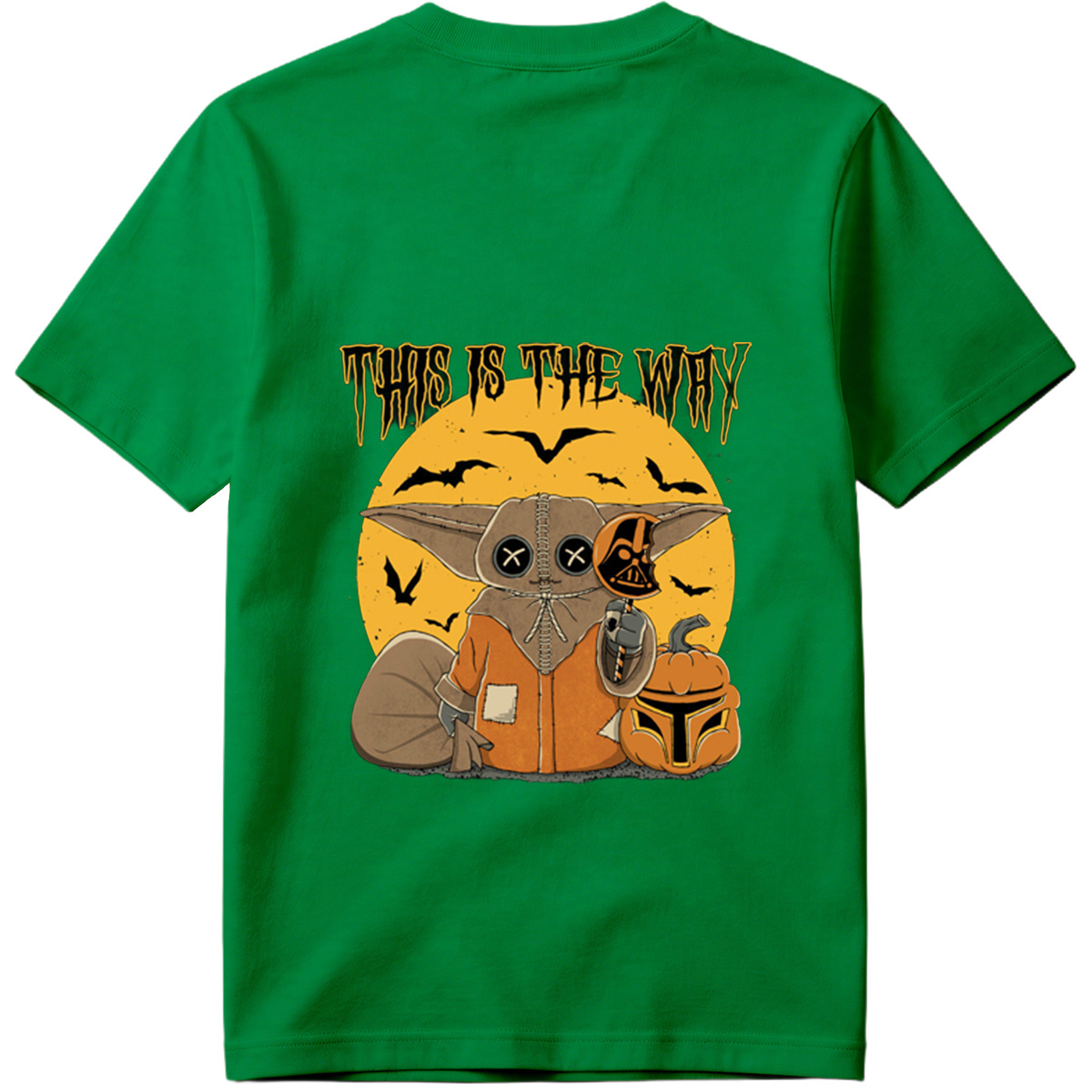 This Is The Way - Baby Yoda Halloween Star Wars Art - Tee