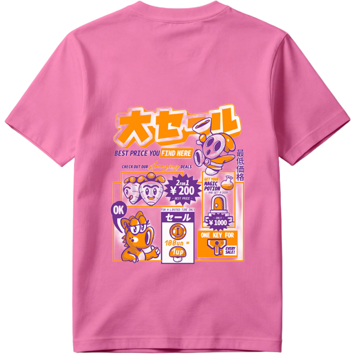 Kirby and King Dedede Big Sale Adventure - Tee