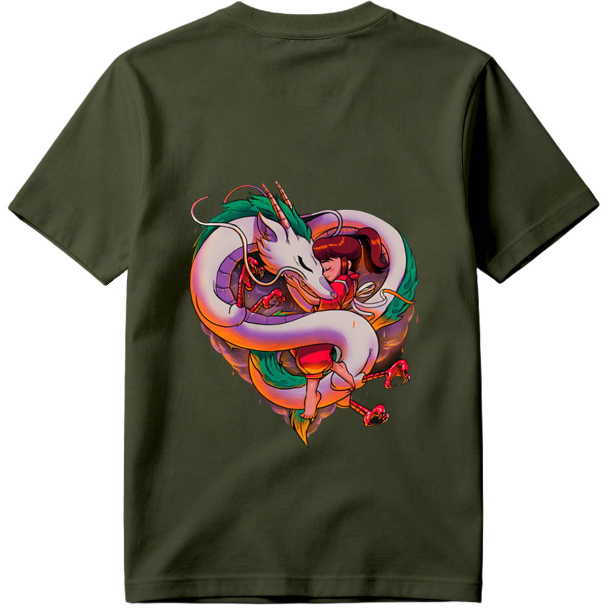 Mulan and the Dragon - Tee