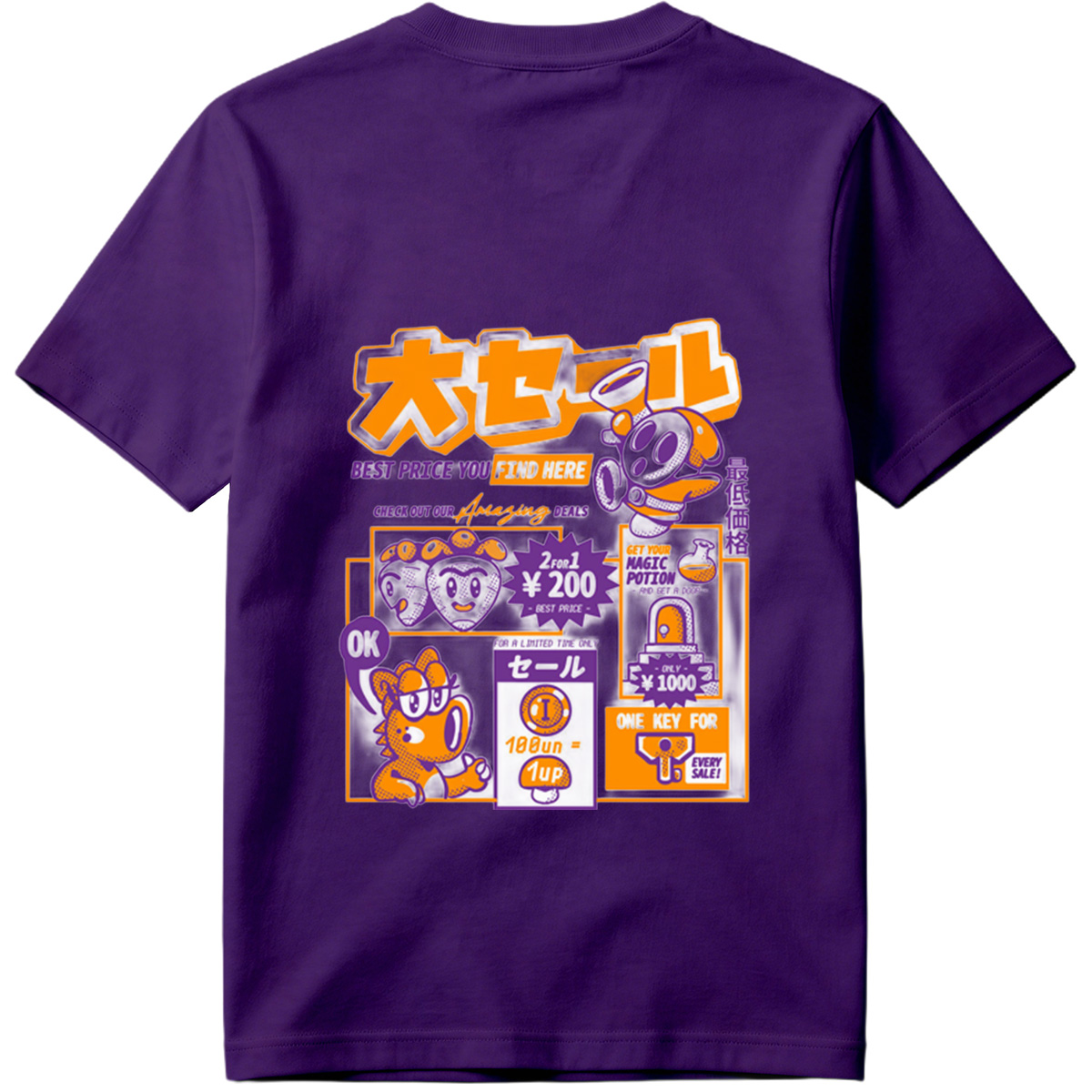 Kirby and King Dedede Big Sale Adventure - Tee