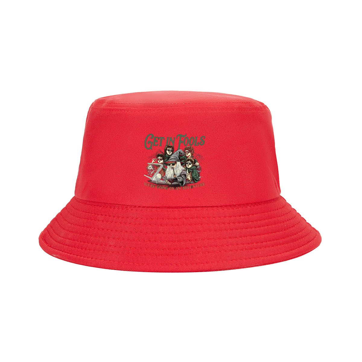 The Lord of the Rings: Frodo, Sam, Merry, Pippin, and Gandalf with a Modern Twist - Fisherman's Hat