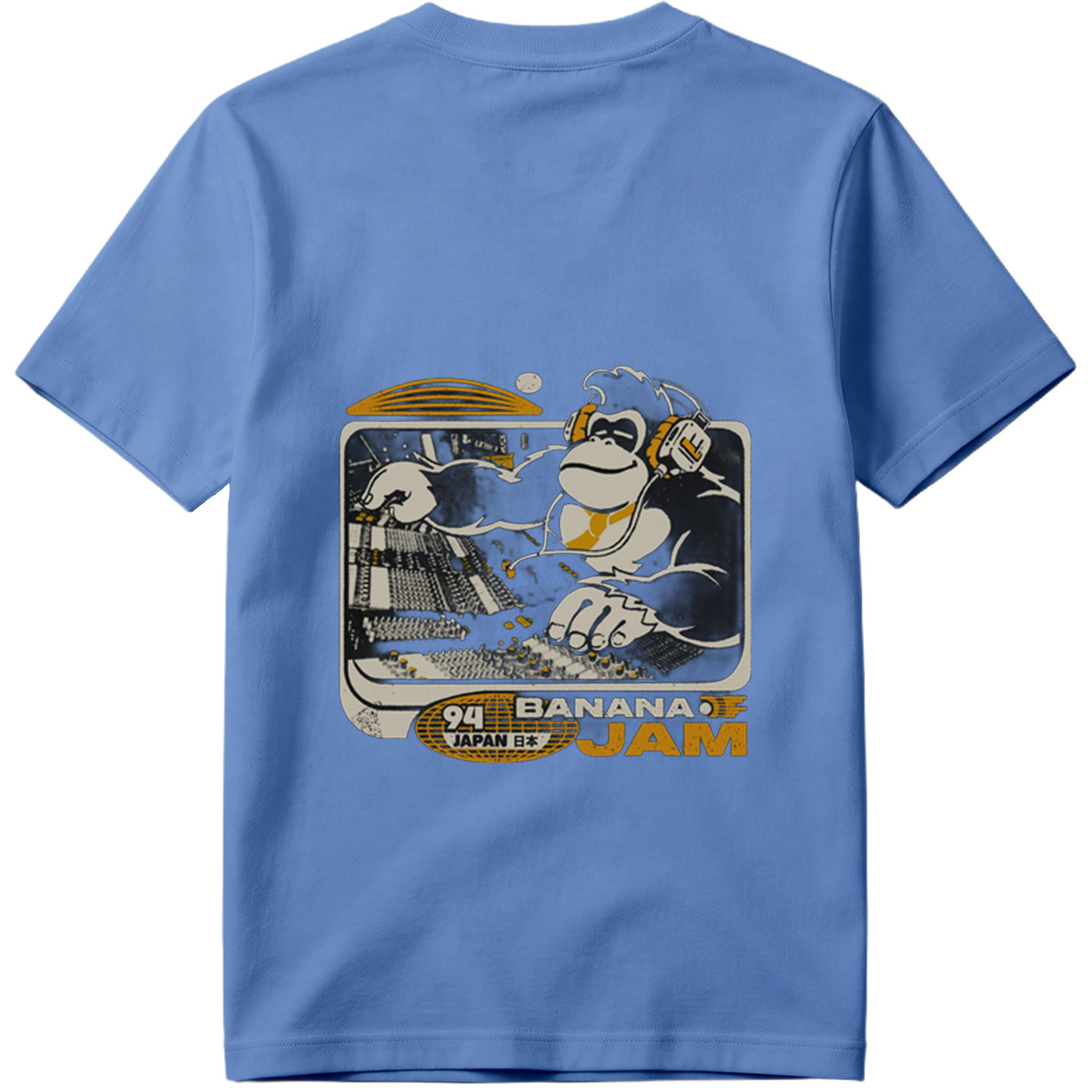 Banana Jam 94 Japan - Monkey DJ Character - Tee