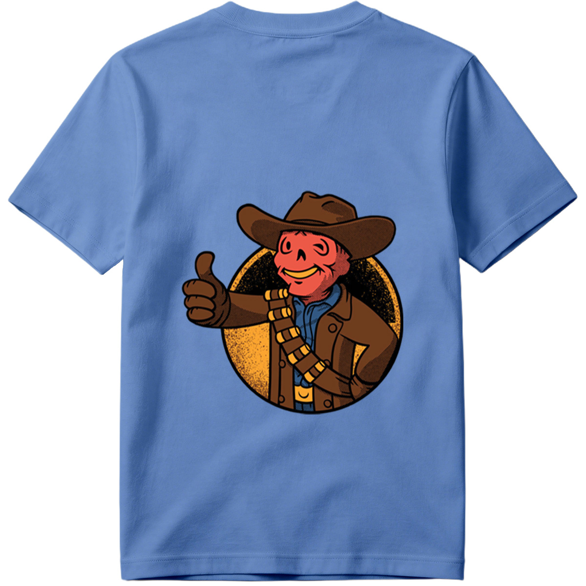 Cowboy Skeleton Thumbs Up - Tee