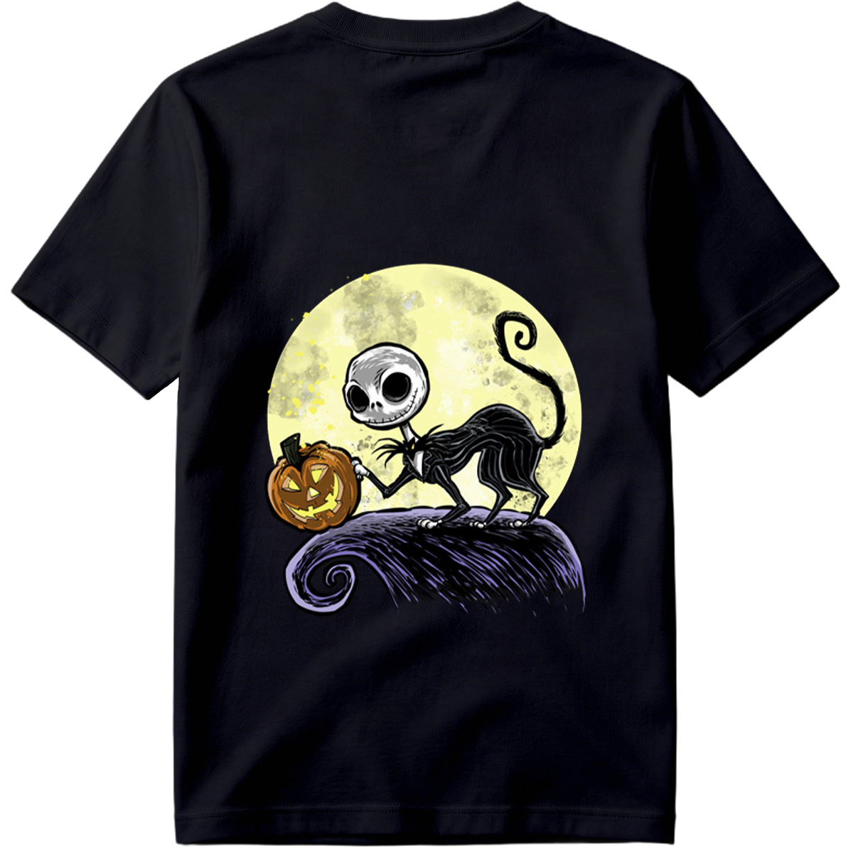 Jack Skellington and Pumpkin Moon - Tee