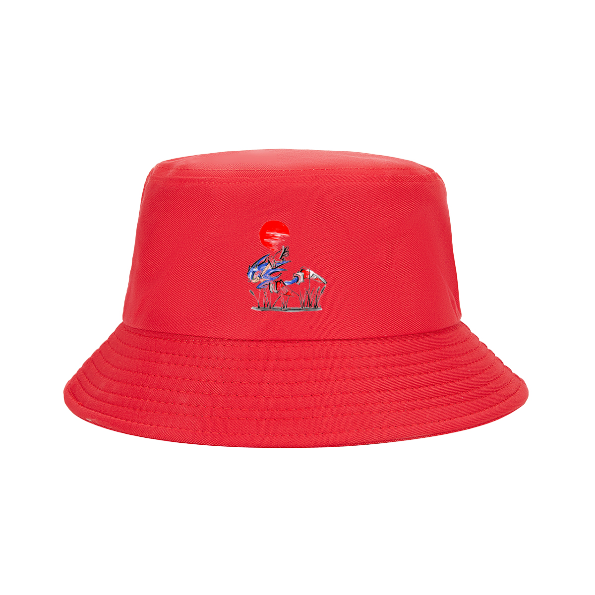 Sonic the Hedgehog Running at Sunset - Fisherman's Hat