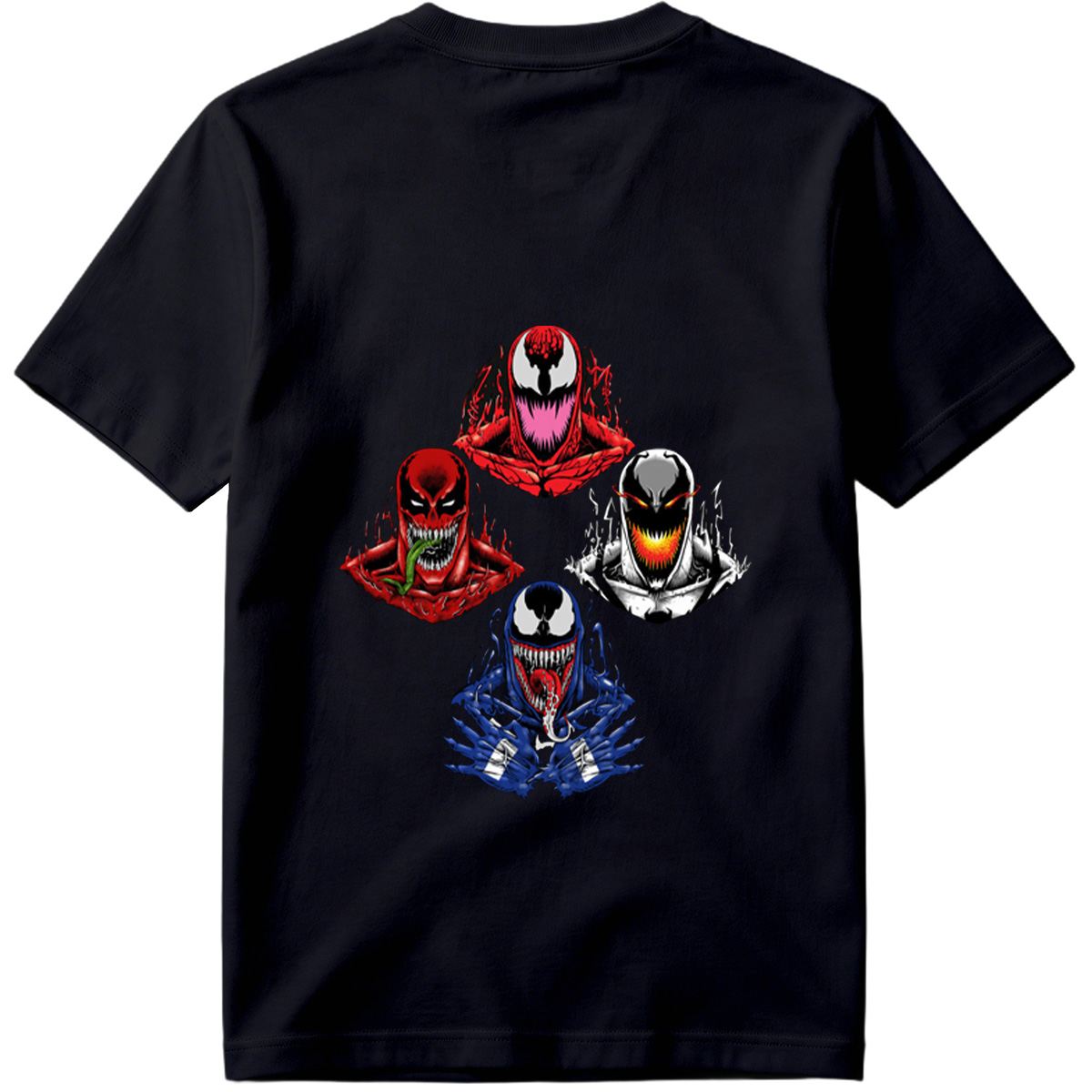 Spider-Verse: Carnage, Venom, Red Goblin, and Symbiote Characters - Tee