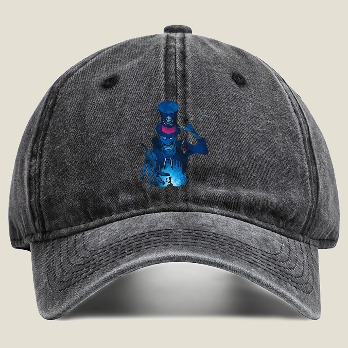 Hades and Percy Jackson - Washed Denim - Baseball Cap