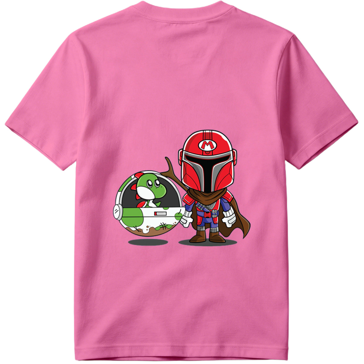Mario x Mandalorian: Yoshi in a Pod - Tee