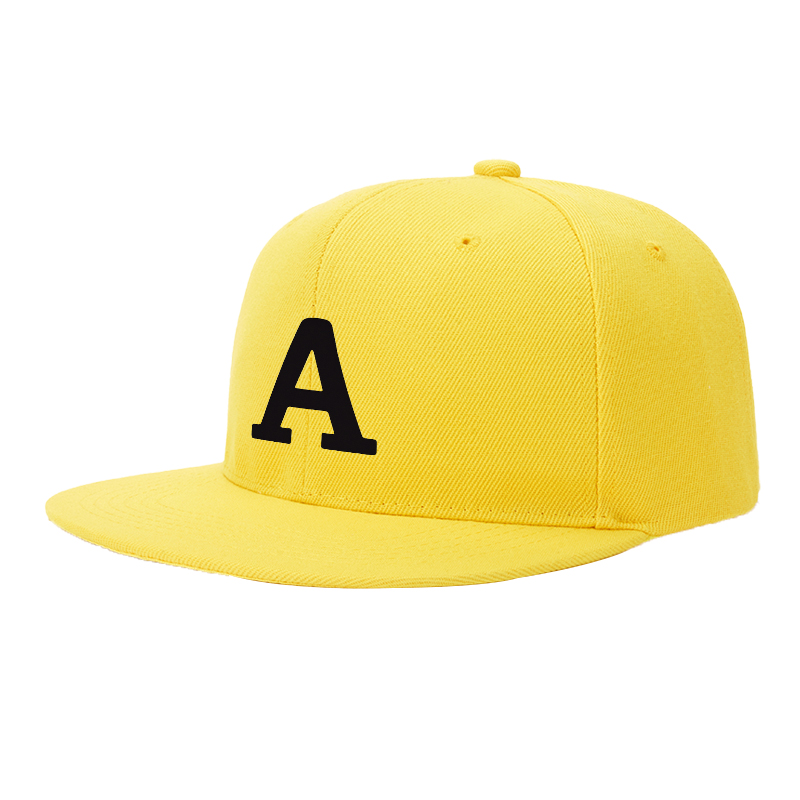 Flat Brim Baseball Cap Minimalist A Logo Print Streetwear Underground Skate Style for Basketball Court Skate Park Urban Lifestyle Sneakerhead and Rap Artist Streetwear Enthusiasts