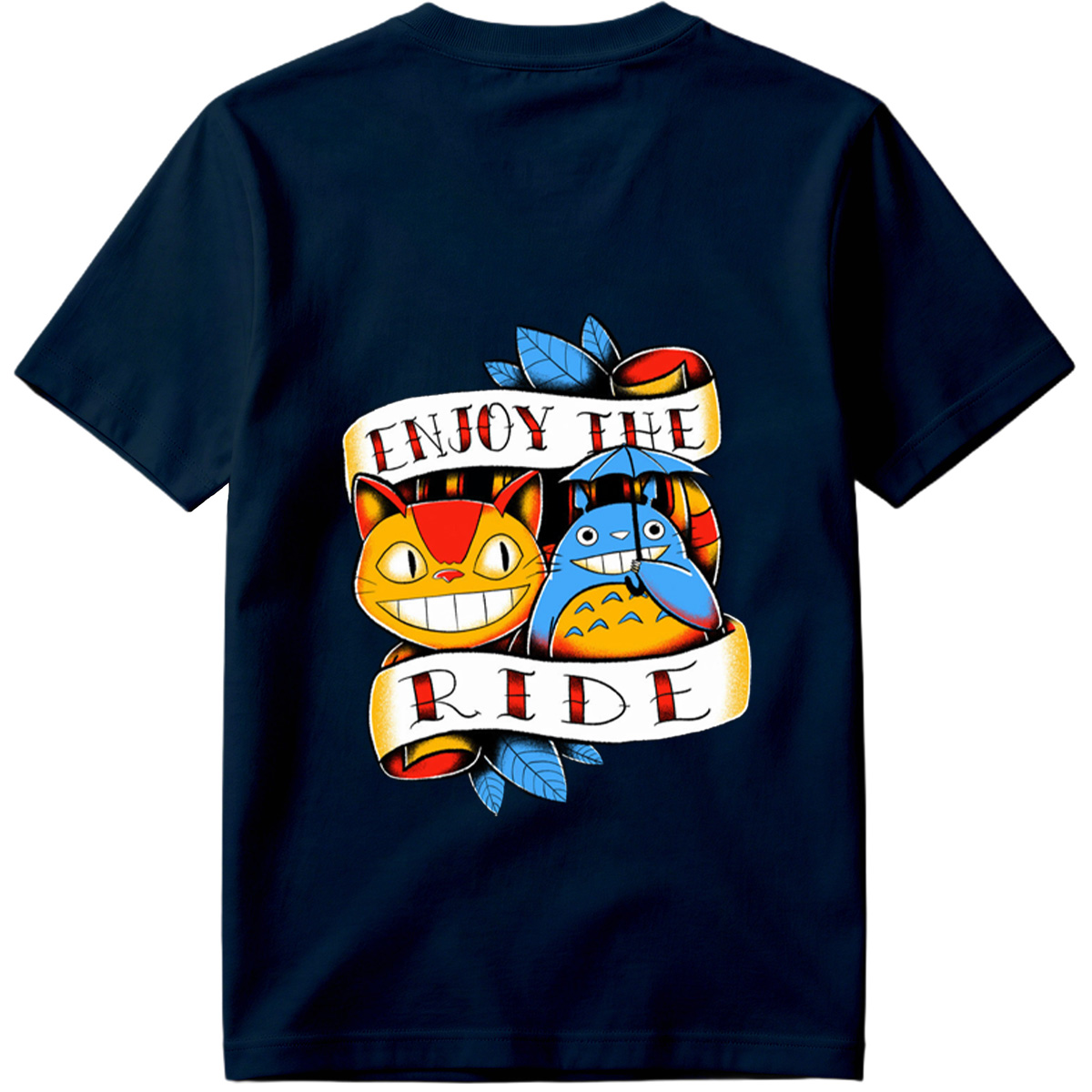 Totoro and Catbus: Enjoy the Ride - Tee