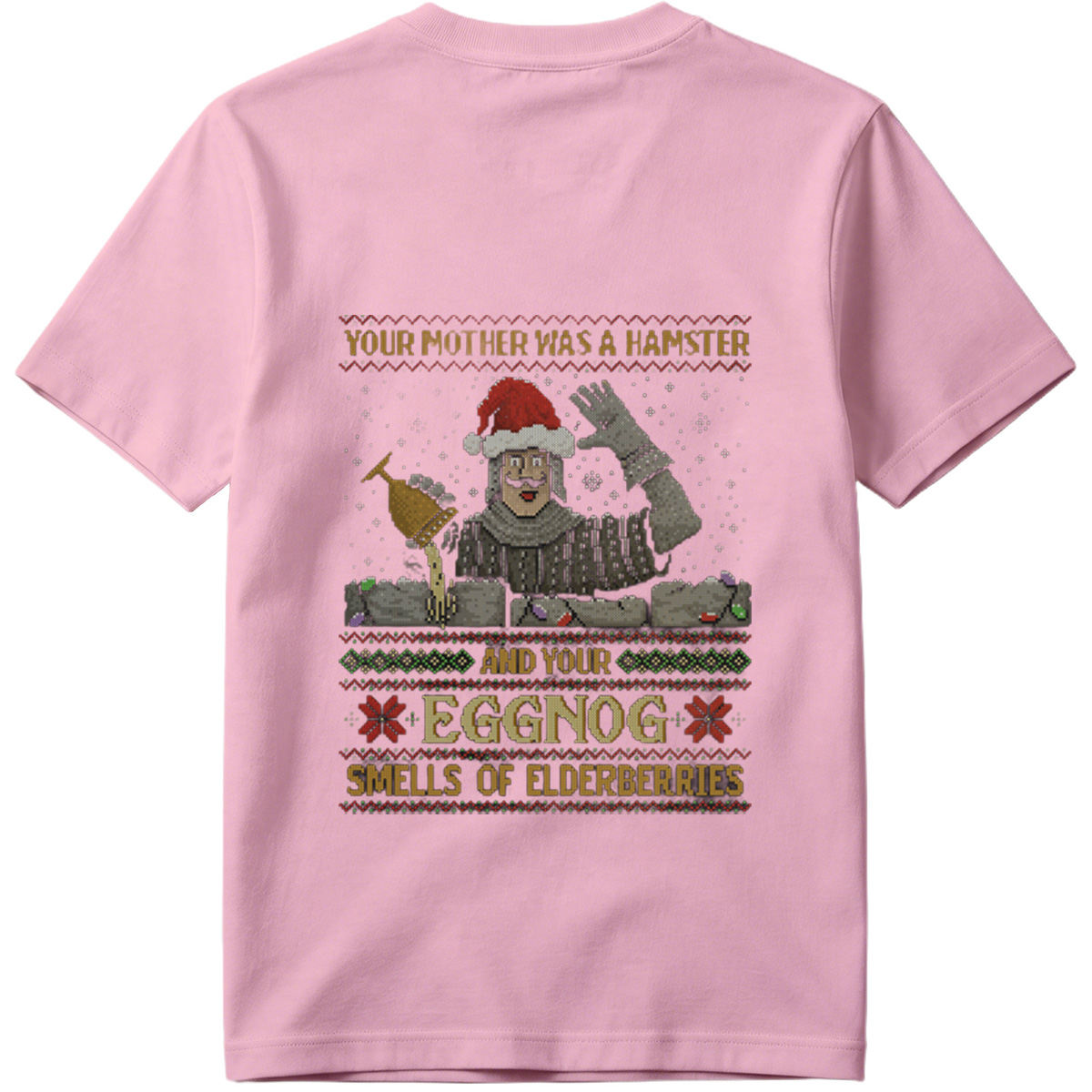 Monty Python and the Holy Grail - King Arthur Christmas Sweater - Tee