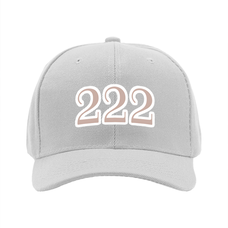 1pc New Baseball Cap with 222 Number Print Design Unisex Adjustable Hat for Outdoor Activities and Casual Wear Suitable for Adults and Teens