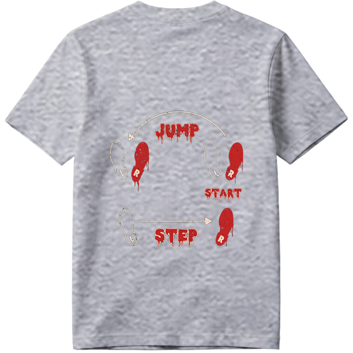 Jump Step Start: Footprint Dance Move Guide - Tee