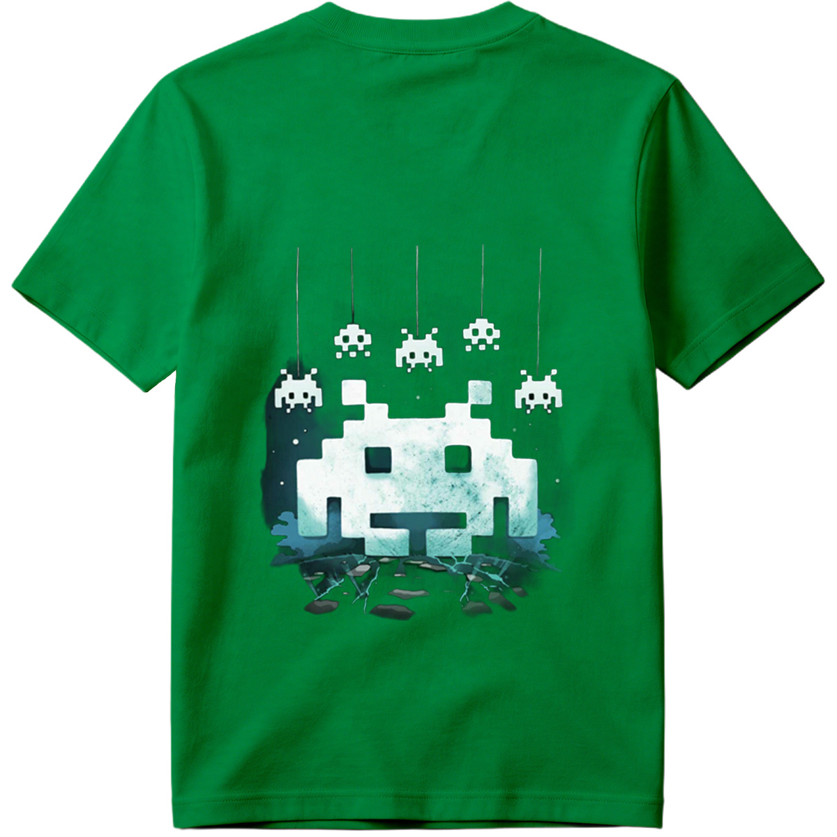 Space Invaders: Classic Aliens in Pixel Art - Tee