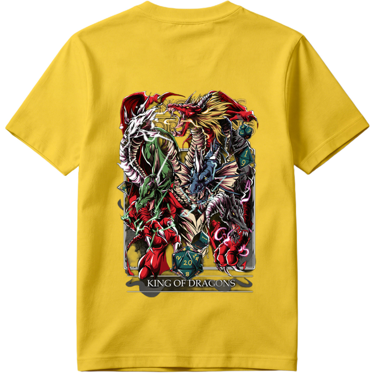 King of Dragons: Multicolored Dragon Ensemble - Tee