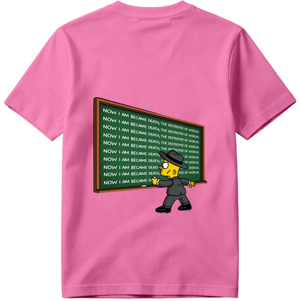 Simpsons Character Writes 
