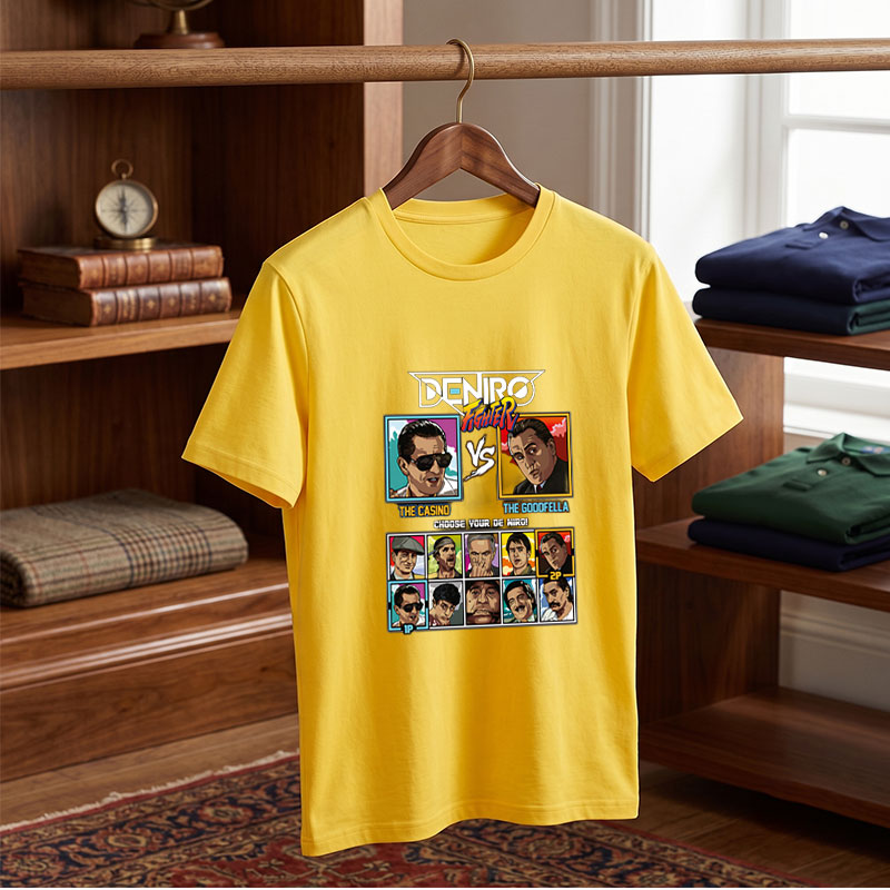 De Niro Fighter: The Casino vs The Goodfella - Choose Your De Niro Character - Tee