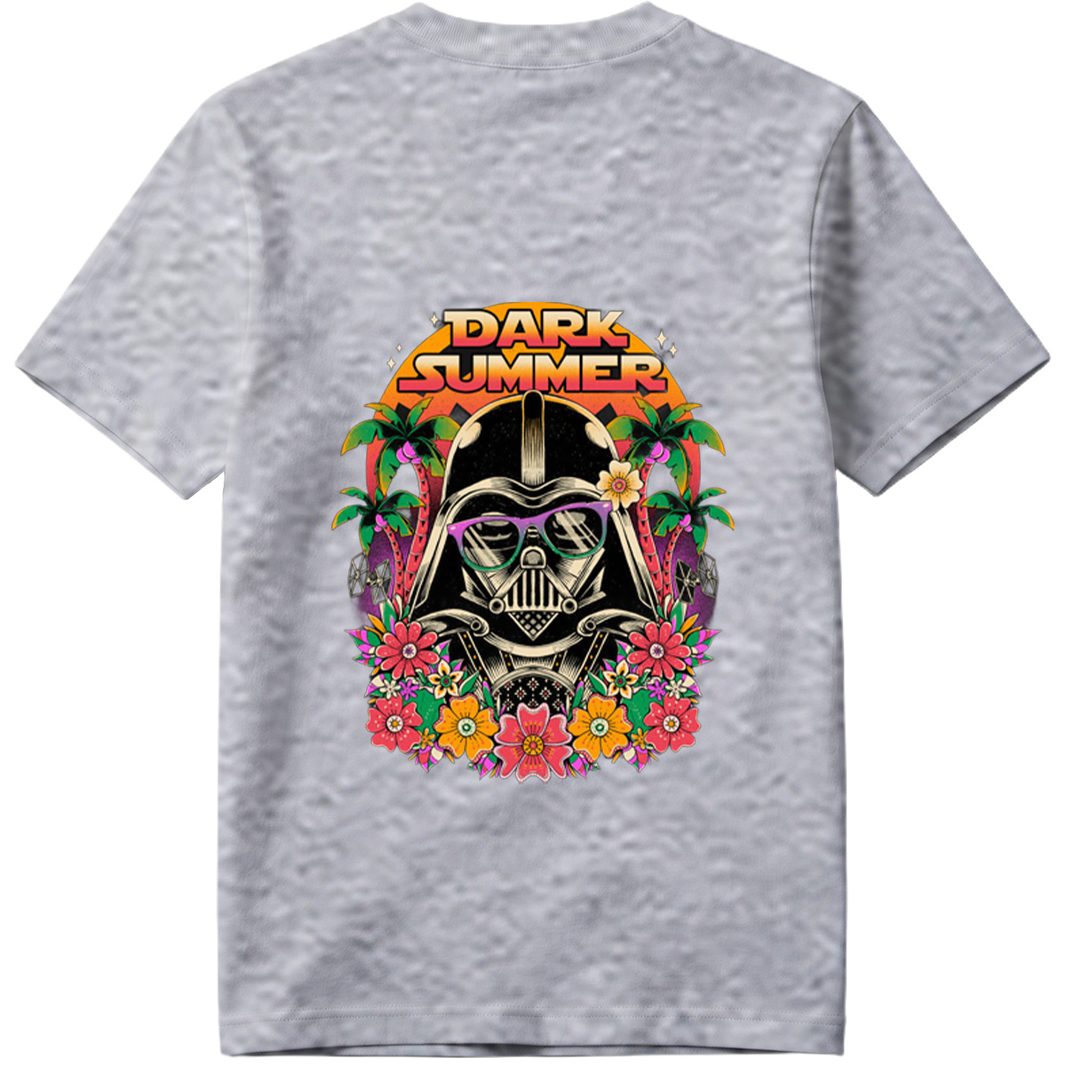 Dark Summer: Darth Vader in Tropical Paradise - Tee