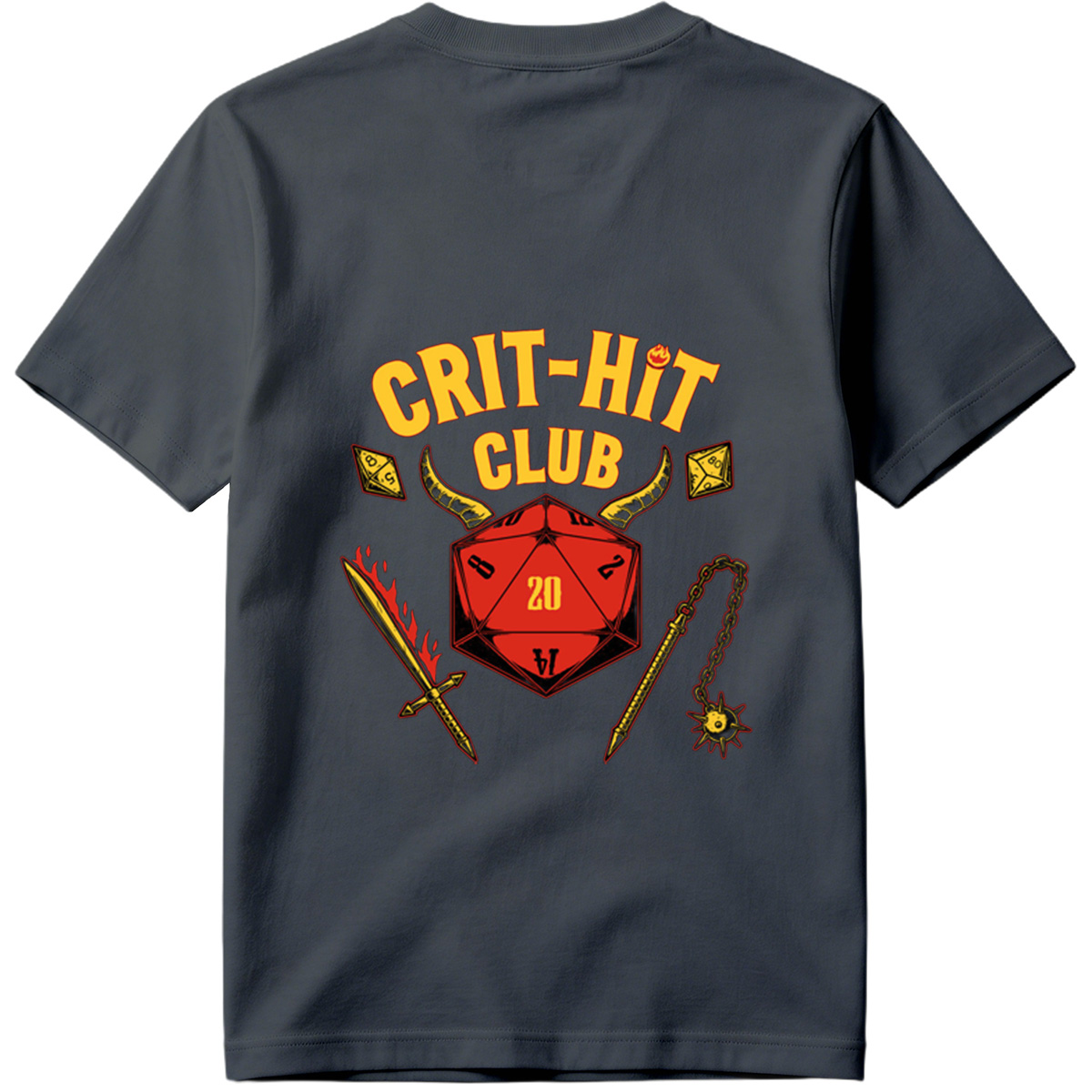 Crit-Hit Club: D&D Dice & Fantasy Gear - Tee