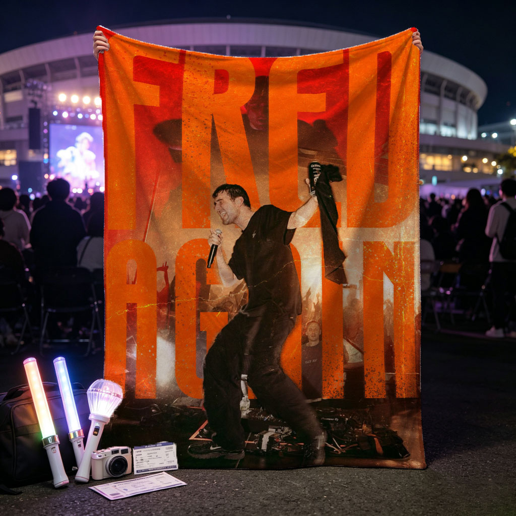 Fred Again Live Performance on Stage with Dynamic Lighting and Crowd Energy - Blankets