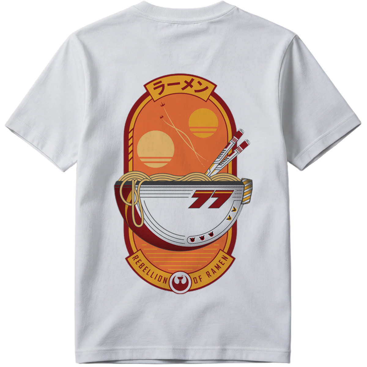 Rebellion of Ramen: Star Wars Inspired Design - Tee