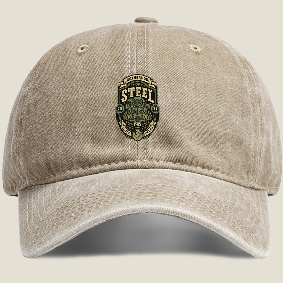 Brotherhood of Steel: T-51 Power Armor - Washed Denim - Baseball Cap