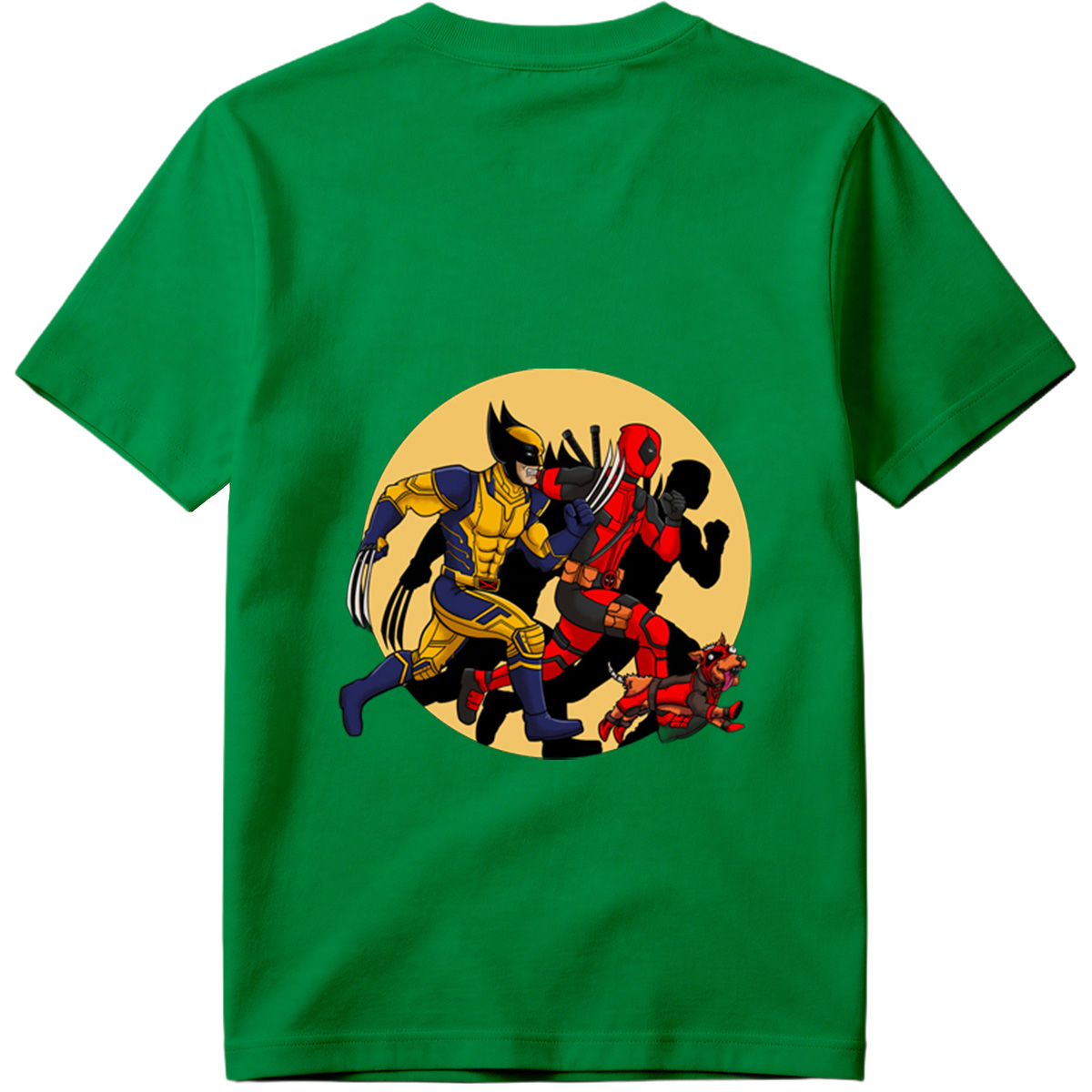 Wolverine and Deadpool with Dogpool - Tee