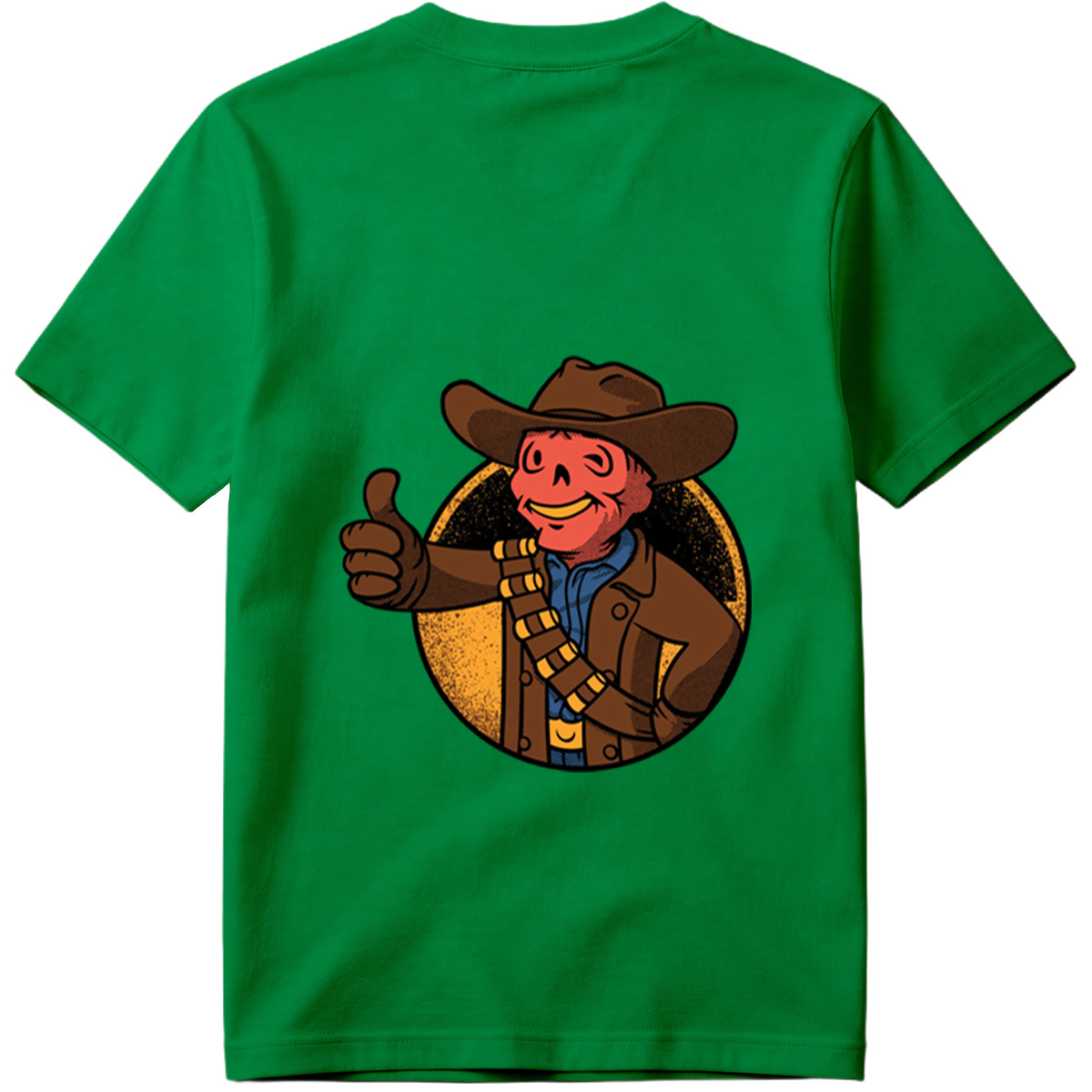 Cowboy Skeleton Thumbs Up - Tee
