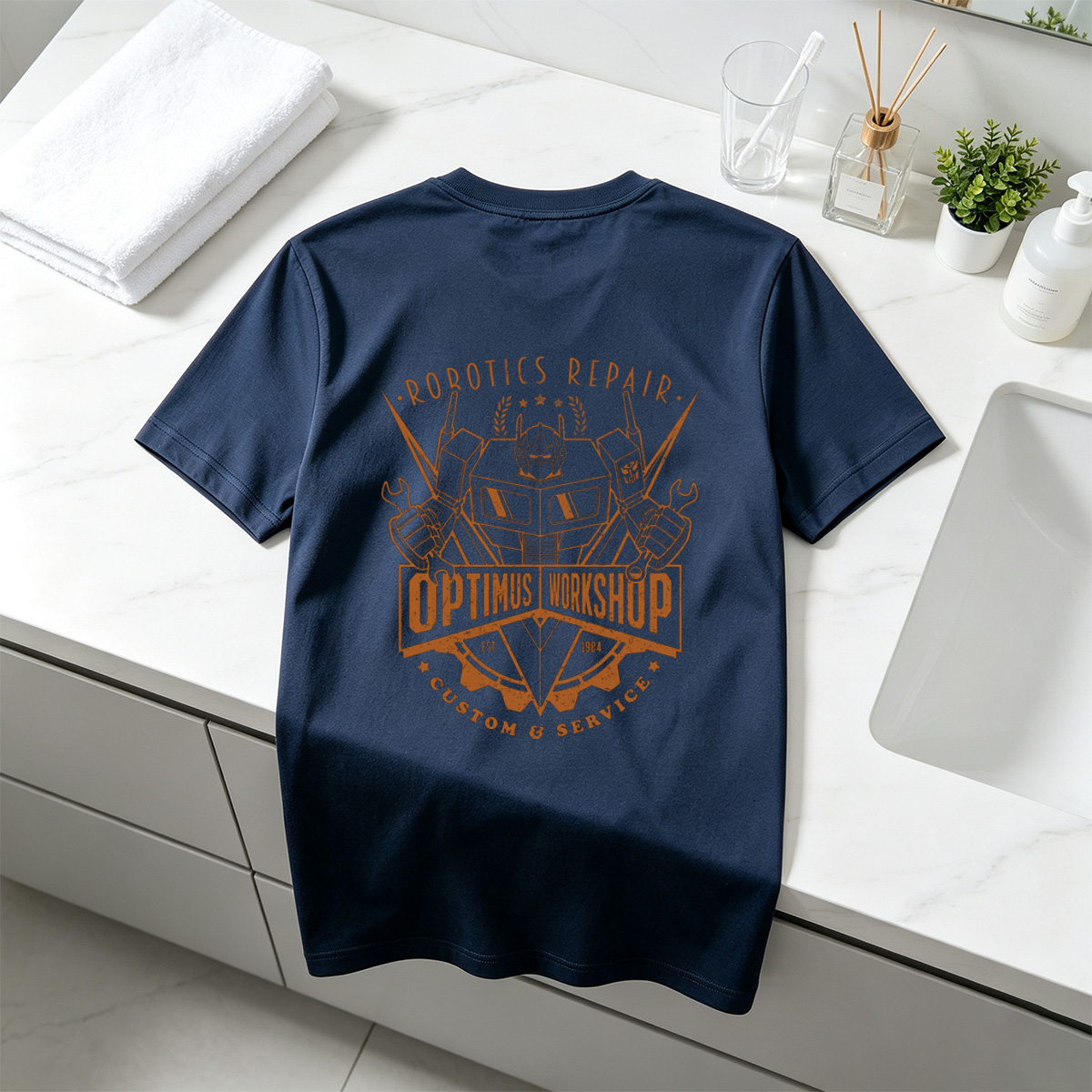 Optimus Prime Robotics Repair Workshop - Tee