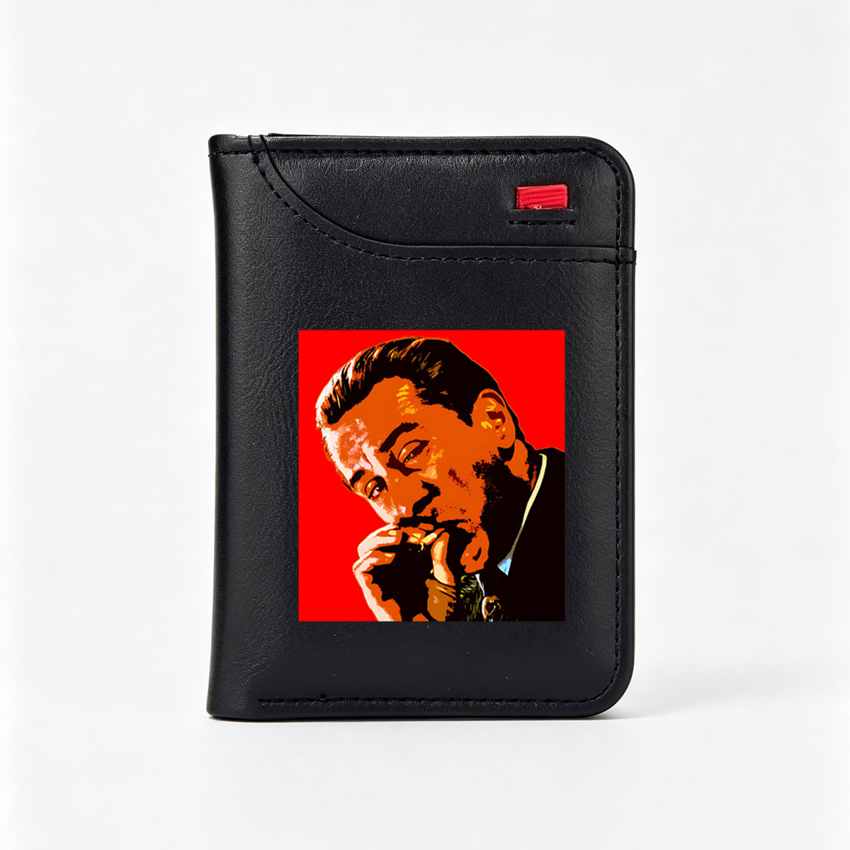 Leonardo DiCaprio in a Pop Art Style Portrait - Vertical Style Wallet
