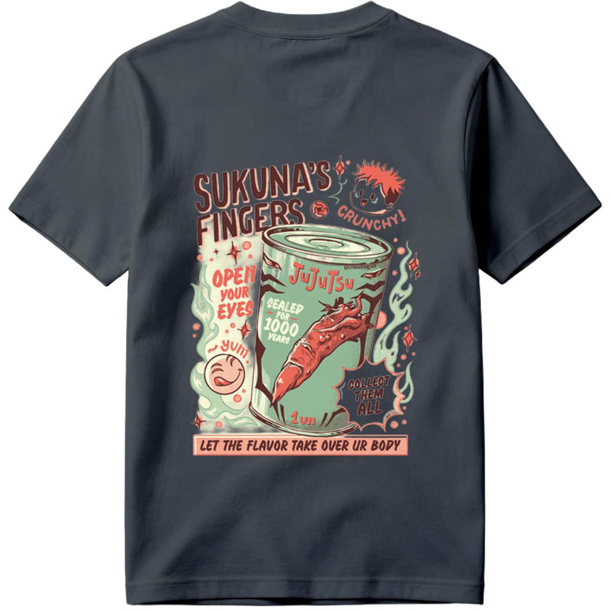 Sukuna's Fingers: Jujutsu Kaisen Snack Parody - Tee