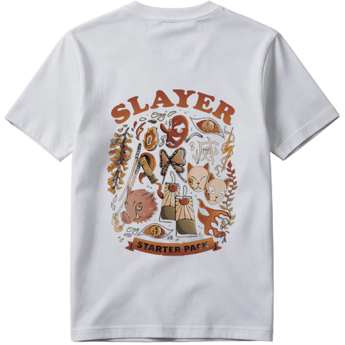 Slayer Starter Pack: Demon Slayer Characters and Symbols - Tee