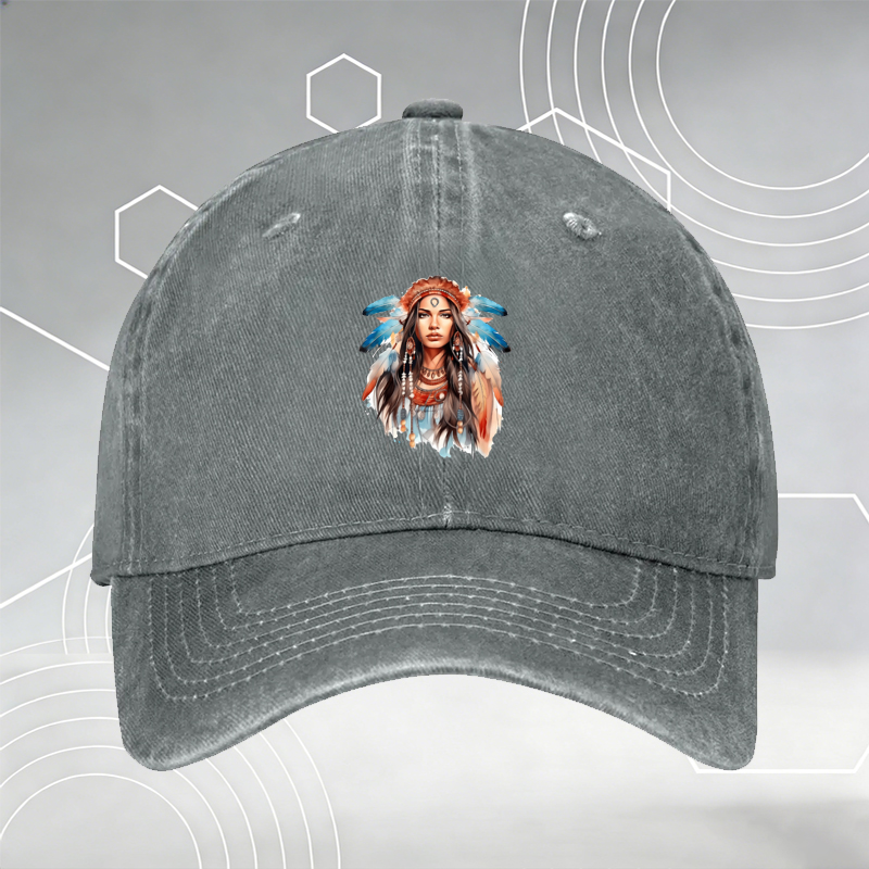 New Baseball Cap with Cute Guinea Pig in Pink Car Print 