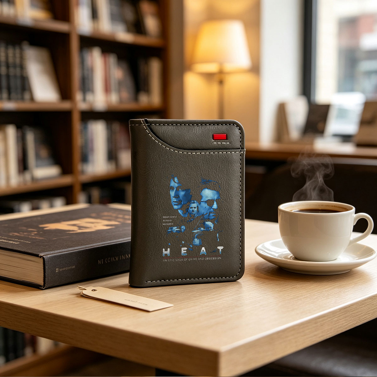 Heat: Robert De Niro, Al Pacino, Val Kilmer - Crime and Obsession Epic - Vertical Style Wallet