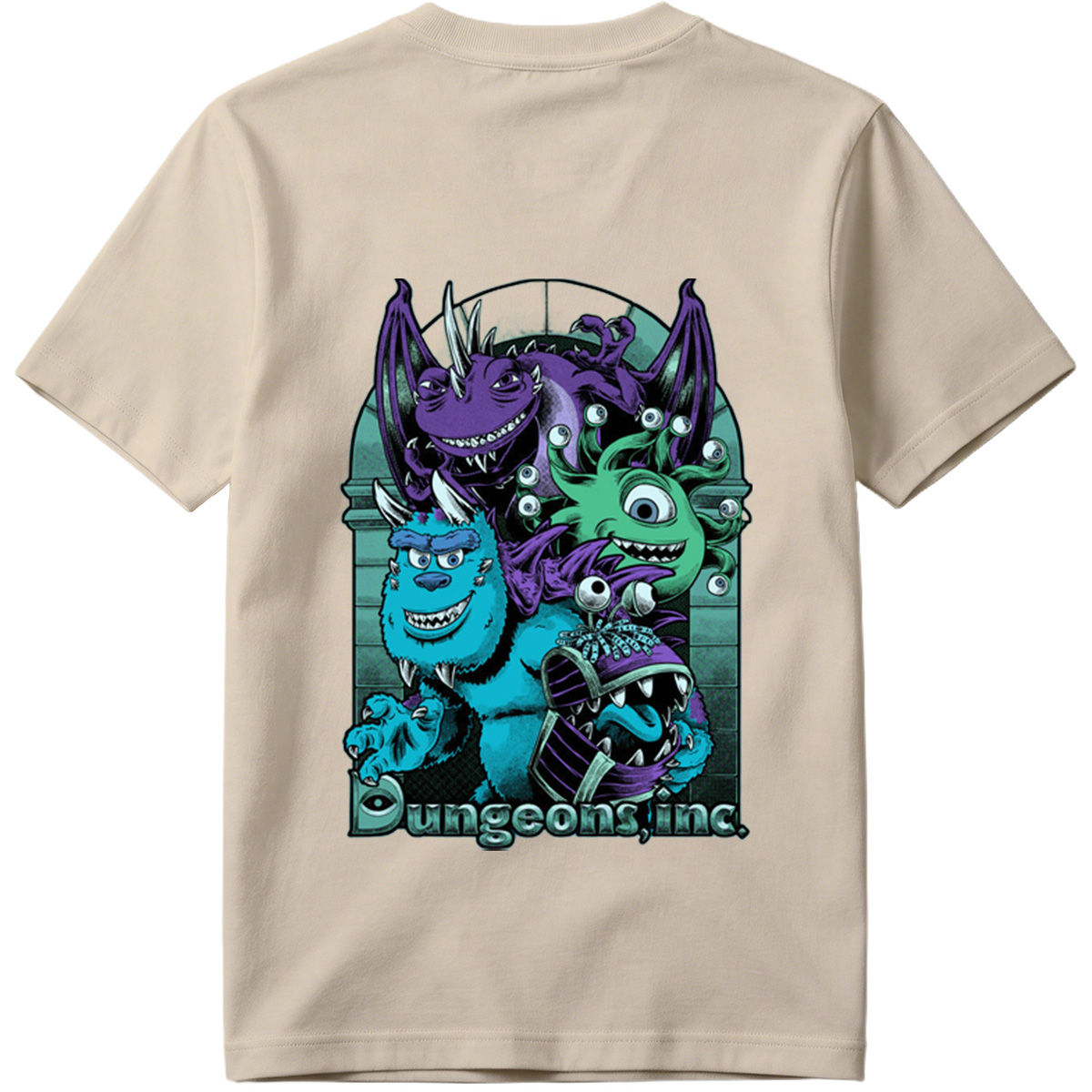 Dungeons, Inc. - Sulley, Mike, and Monsters - Tee