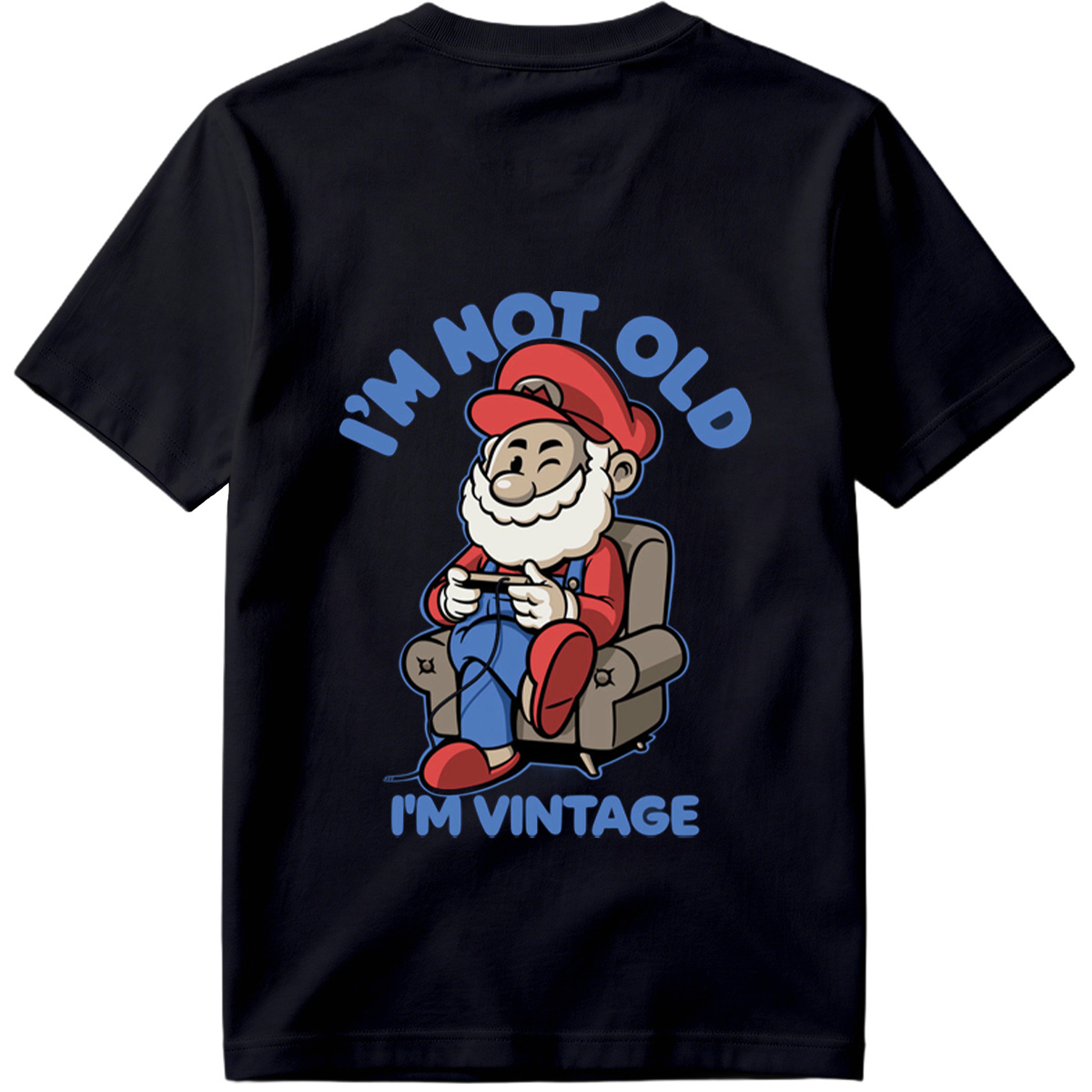 Mario: I'm Not Old, I'm Vintage - Tee
