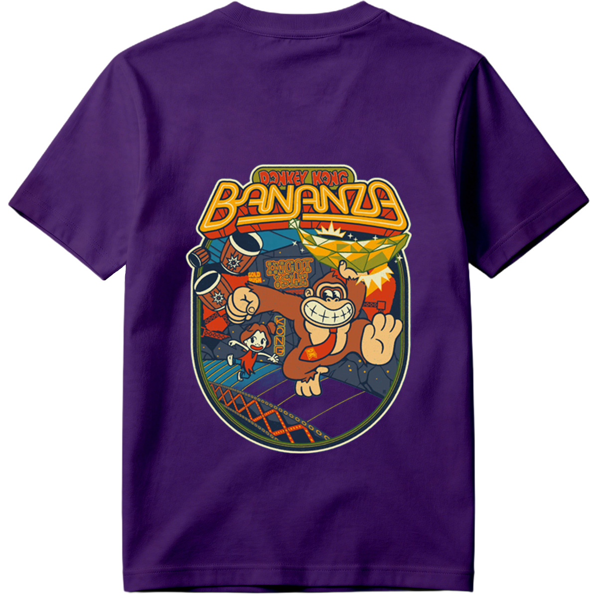 Donkey Kong Bananza: Donkey Kong and Diddy Kong Adventure - Tee