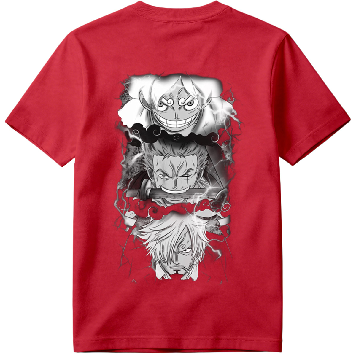 One Piece: Crocodile, Zoro, and Sanji - Tee