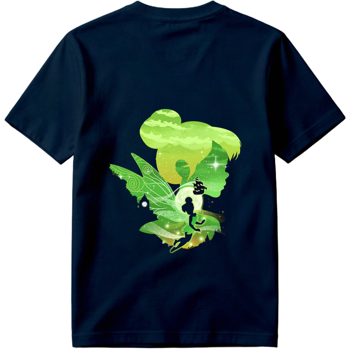 Peter Pan and Tinker Bell in Neverland - Tee