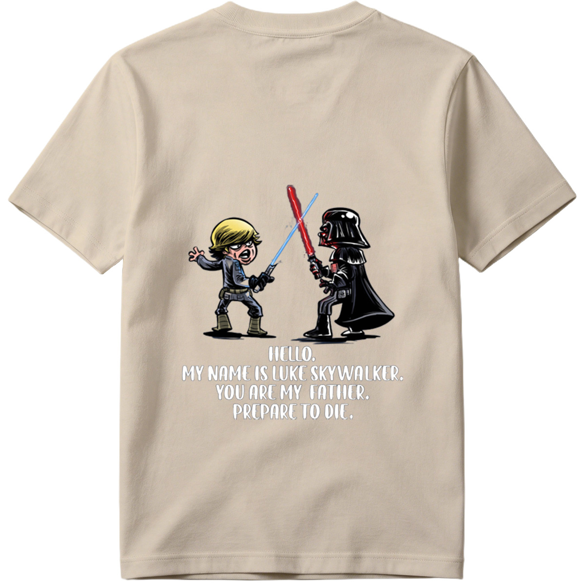 Star Wars: Luke Skywalker vs Darth Vader - Tee