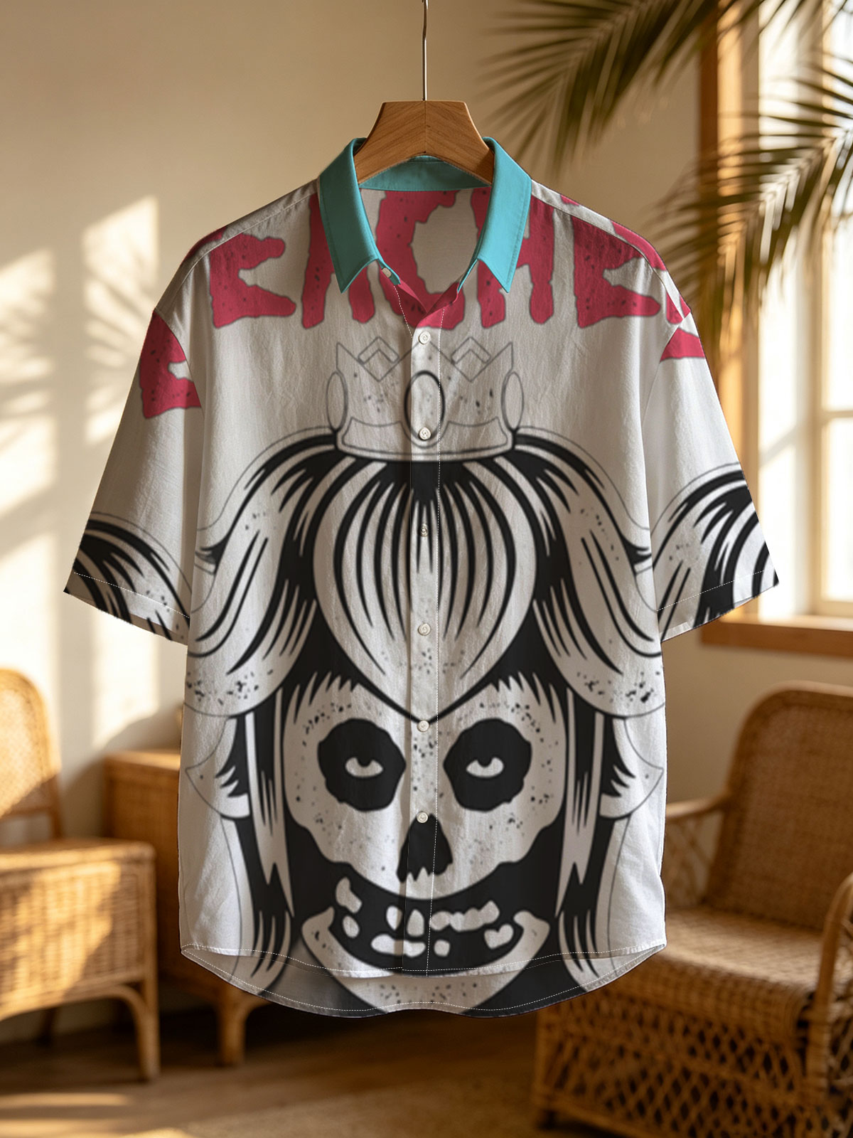 Peaches - Skull Queen with Crown -  Shirt