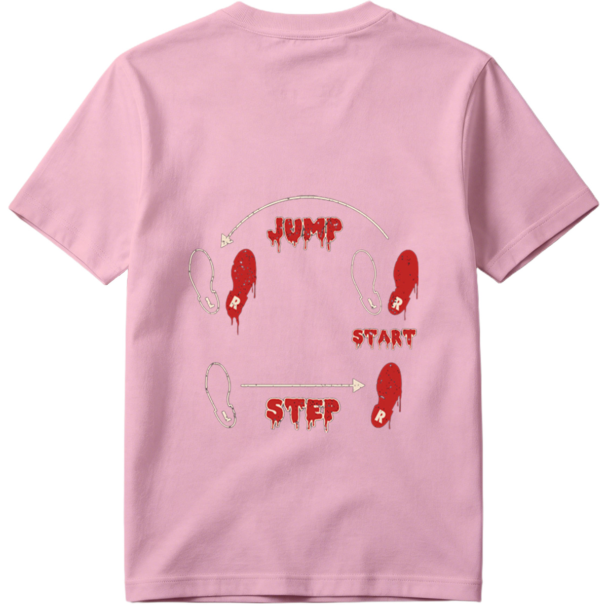 Jump Step Start: Footprint Dance Move Guide - Tee