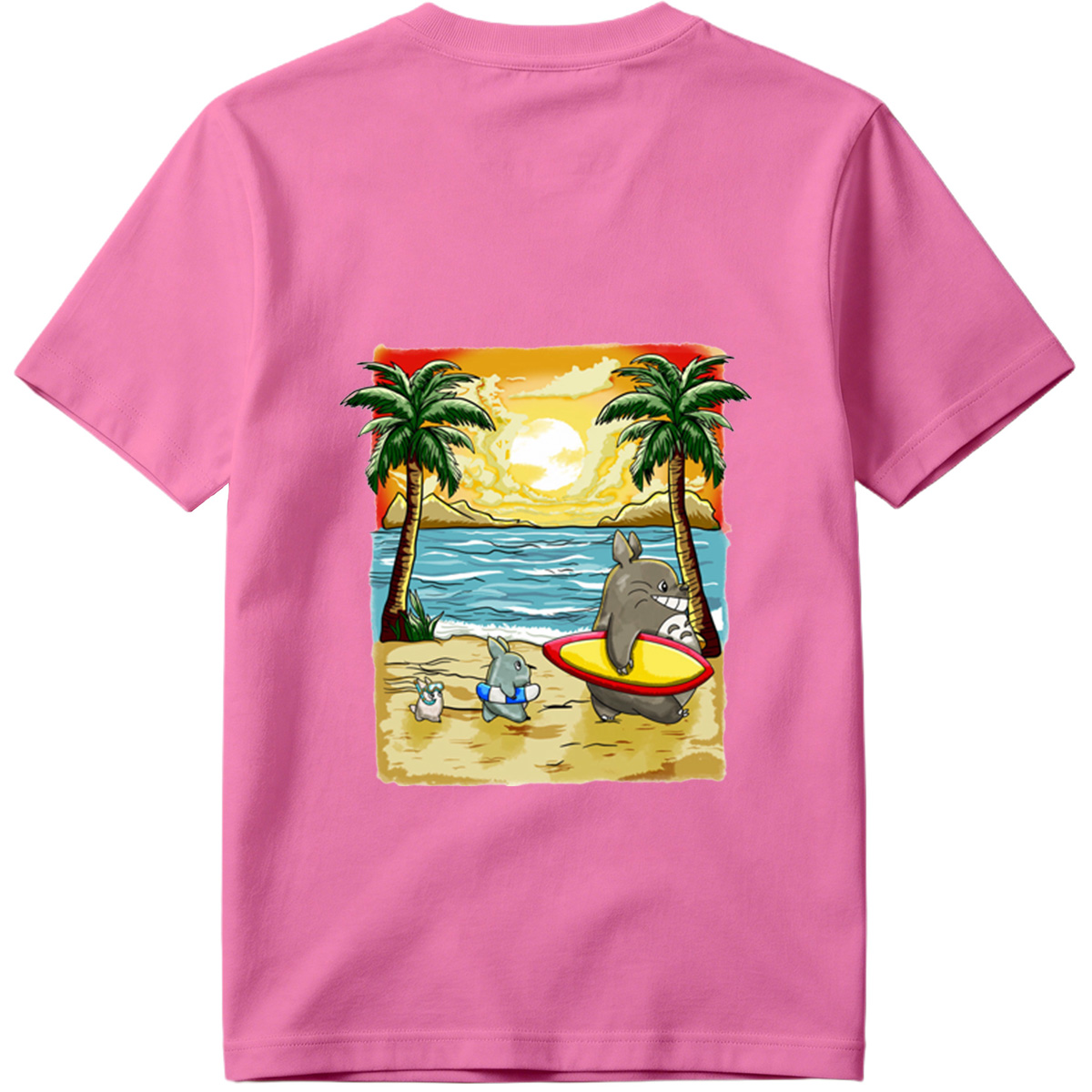 Pokémon: Slowpoke and Friends at the Beach - Tee
