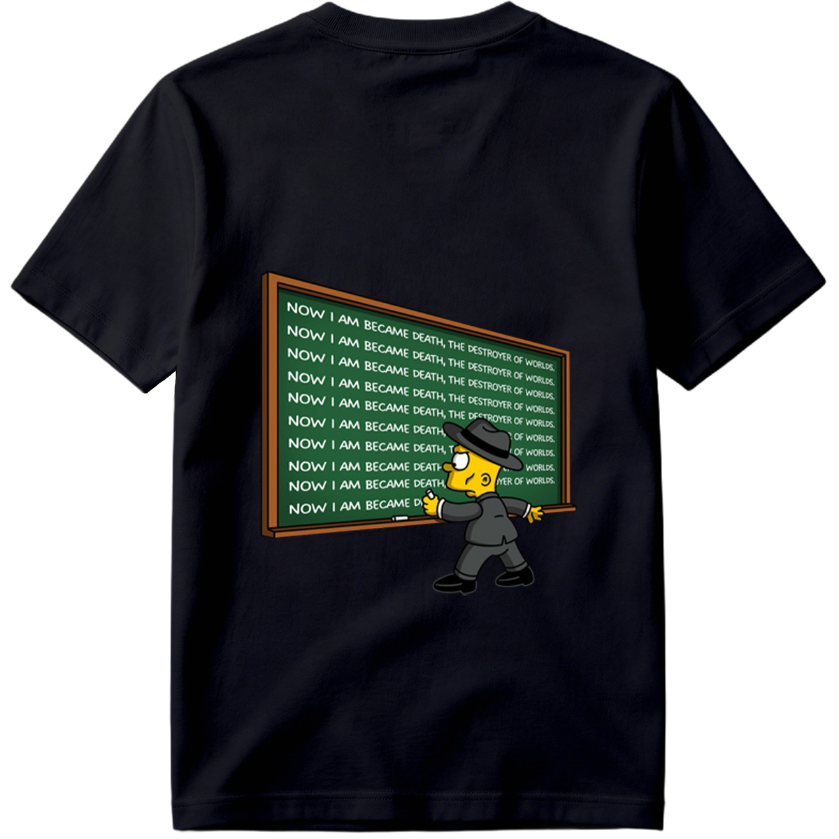 Simpsons Character Writes 